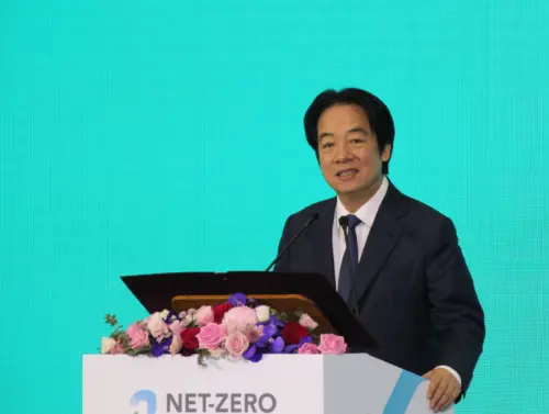 綠電10年成長逾4倍　賴清德盼台廠在能源週找到適合減碳方案