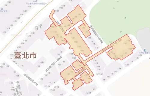 ▲台北市10月15日停水範圍。（圖／自來水公司water.gov.tw）