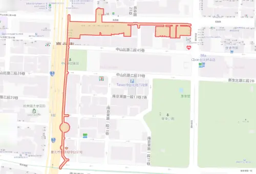 ▲台北市10月15日停水範圍。（圖／自來水公司water.gov.tw）