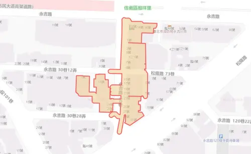 ▲台北市10月15日停水範圍。（圖／自來水公司water.gov.tw）