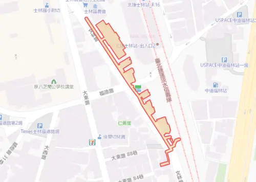 ▲台北市10月15日停水範圍。（圖／自來水公司water.gov.tw）