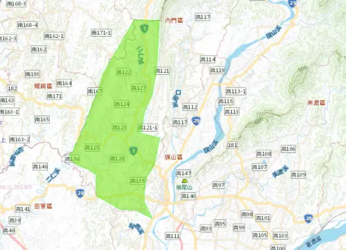 ▲高雄市10月15日停水範圍。（圖／自來水公司water.gov.tw）