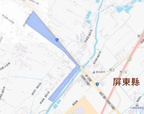 ▲屏東縣10月15日停水範圍。（圖／自來水公司water.gov.tw）