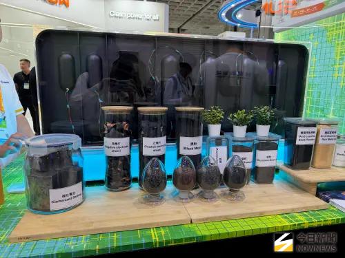 ▲台塑新智能電池回收可提煉純度99.5%電池級碳酸鋰，中試線建置工程亦已啟動。（圖／記者李青縈攝）