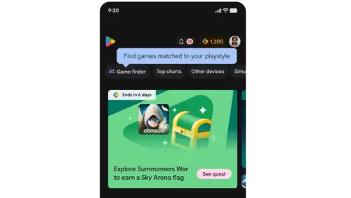 ▲Google Play推出全新「Game Finder」，透過分析玩家的遊戲習慣及喜好，推薦符合個人「玩家DNA」的遊戲。（圖／Google提供）