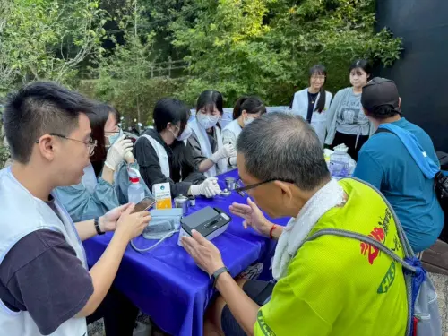 爬山心跳呼吸加速異常？　10/19走大坑11號步道免費測