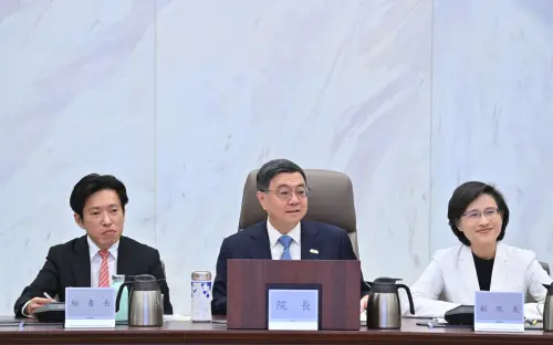 蔣萬安親赴政院表達松機遷移　卓榮泰：為何與過去主張有巨大轉折