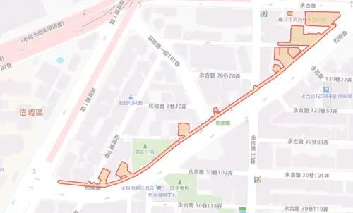 ▲台北市10月16日停水範圍。（圖／自來水公司water.gov.tw）