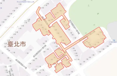 ▲台北市10月16日停水範圍。（圖／自來水公司water.gov.tw）