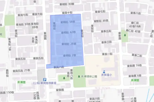 ▲台南市10月16日停水範圍。（圖／自來水公司water.gov.tw）