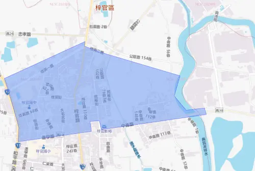 ▲高雄市10月16日停水範圍。（圖／自來水公司water.gov.tw）