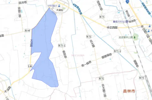 ▲彰化縣10月16日停水範圍。（圖／自來水公司water.gov.tw）
