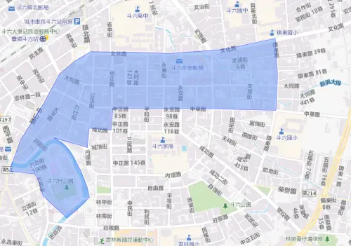 ▲雲林縣10月16日停水範圍。（圖／自來水公司water.gov.tw）