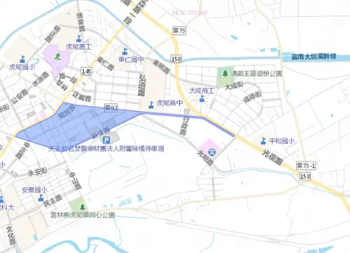 ▲雲林縣10月16日停水範圍。（圖／自來水公司water.gov.tw）