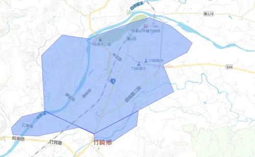 ▲嘉義縣10月16日停水範圍。（圖／自來水公司water.gov.tw）
