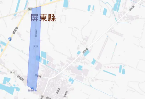 ▲屏東縣10月16日停水範圍。（圖／自來水公司water.gov.tw）