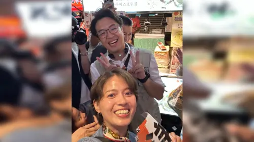 梁詠琪衝士林掃街應援沈伯洋？天后本尊都嚇到認證：我也以為是我