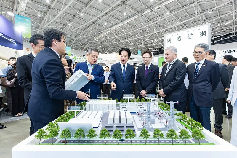 Taiwan puts energy security at heart of AI ambitions as President Lai outlines green transition push