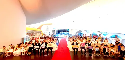 ▲台灣港務公司高雄港務分公司舉辦白色饗宴公益活動，讓生命與幸福閃耀持續傳遞，展現自我魅力及勇氣。(圖／高雄港務分公司提供)