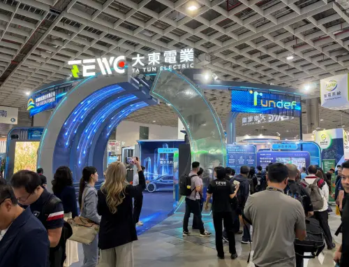 People from home and abroad attend Energy Taiwan & Net-Zero Taiwan. (TCN)