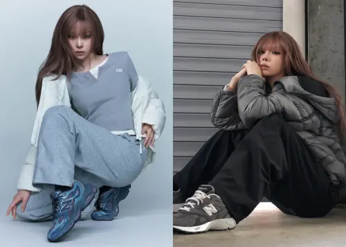 ▲Winter為New Balance拍攝品牌形象特輯。（圖／New Balance提供newbalance.com.tw）