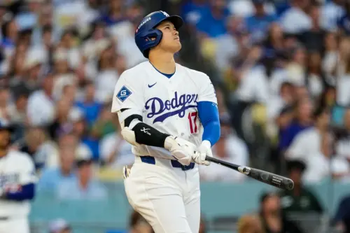 影／大谷翔平睽違58天開轟！棒打道奇棄將　罕見怒吼踩超帥確信步