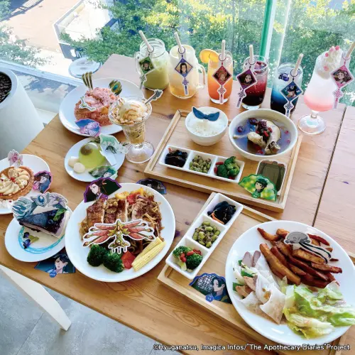 ▲擁有角色印象的餐點。（圖／FANFANS CAFÉ提供）