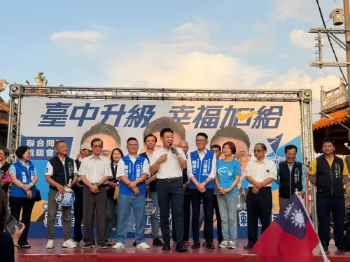 台中選戰白熱化　藍營民調江啟臣跨區領先