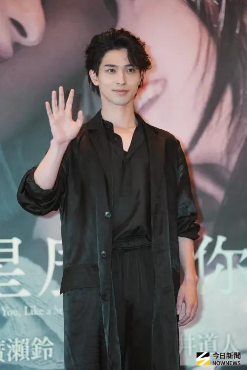 ▲橫濱流星透露為了拍攝《宛如星辰的你》努力減重，從68公斤瘦到48公斤。（圖／記者嚴俊強攝）