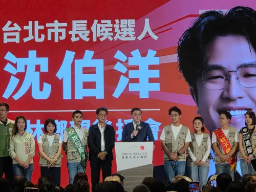 ▲卓榮泰出席後援會力挺沈伯洋、劉建國。（圖／記者陳佩君攝，2026.10.17）