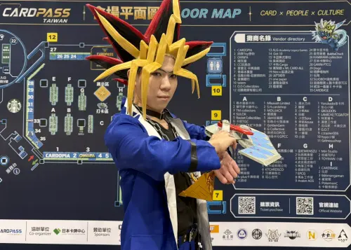 ▲「CARDPASS TAIWAN 2026」卡牌文化展吸引大批 Coser 到場。（圖／記者林若瑋攝）
