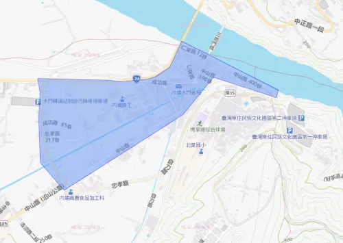 ▲屏東縣10月19日停水範圍。（圖／自來水公司water.gov.tw）
