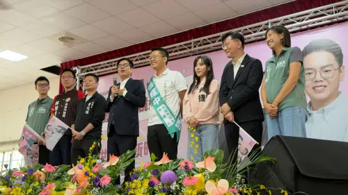 陳其邁子弟兵張耀中成立競選總部　林岱樺與多位大咖站台