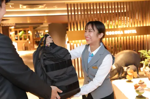▲網購包裹塞爆飯店走道！台客曬「代收戰利品」惹議（示意圖／截自日本飯店官網）