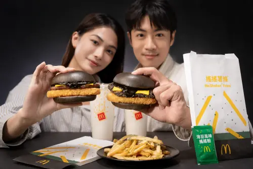 ▲麥當勞萬聖節「松露黑堡系列」新品。（圖／麥當勞mcdonalds.com）