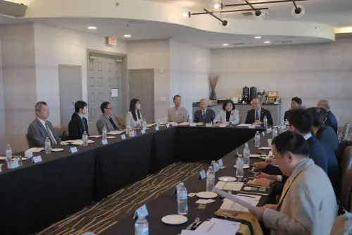 ▲張麗善縣長與美西玉山科技協會及企業界會談。（圖／翻攝自雲林縣政府官網）