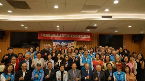 ▲張麗善與美西玉山科技協會及企業界合影。（圖／翻攝自雲林縣政府官網）