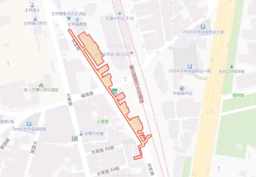 ▲台北市10月20日停水範圍。（圖／自來水公司water.gov.tw）