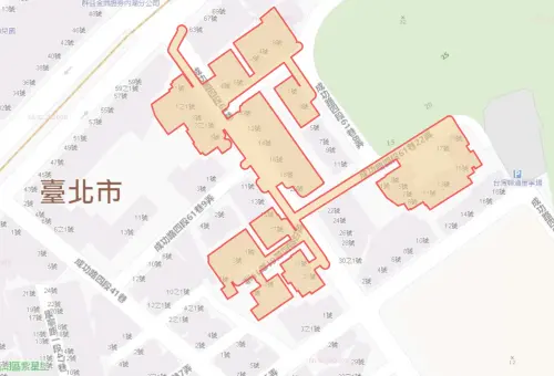 ▲台北市10月20日停水範圍。（圖／自來水公司water.gov.tw）