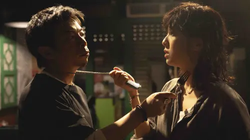 ▲《善男信女》本屆金馬狂掃9項大獎提名，鍾雪瑩（右）與楊偉倫（左）角逐影帝后。（圖／光年映畫提供）