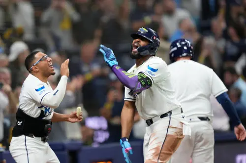 MLB 10/20戰報》美聯冠軍賽G6光芒7：3守護者　睽違6年闖世界大賽