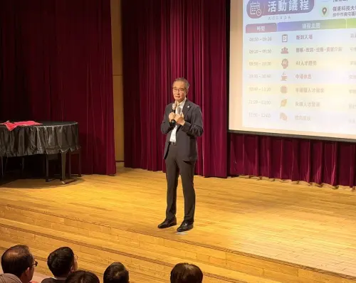 ▲嶺東科大校長陳仁龍表示，人工智慧快速演進，加上半導體產業發展及全球永續轉型，高等教育須回應企業需求。（圖／嶺東科大提供）