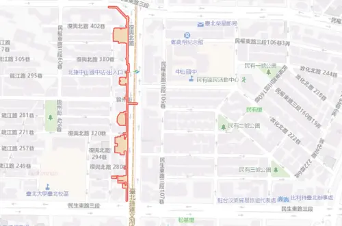 ▲台北市10月21日停水範圍。（圖／自來水公司water.gov.tw）