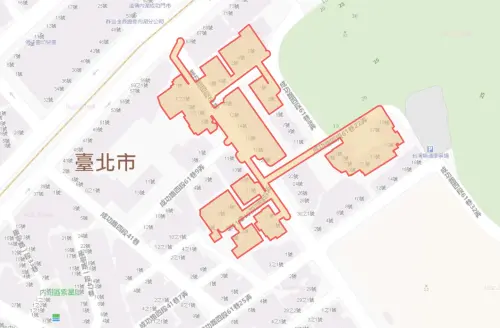 ▲台北市10月21日停水範圍。（圖／自來水公司water.gov.tw）