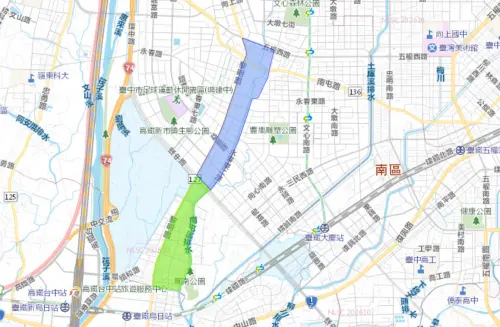 ▲台中市10月21日停水範圍。（圖／自來水公司water.gov.tw）