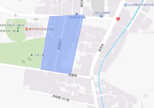 ▲台中市10月21日停水範圍。（圖／自來水公司water.gov.tw）