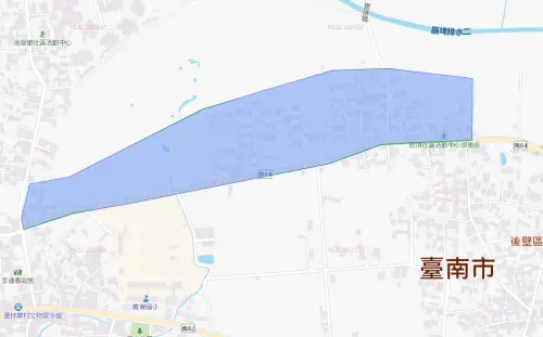 ▲台南市10月21日停水範圍。（圖／自來水公司water.gov.tw）
