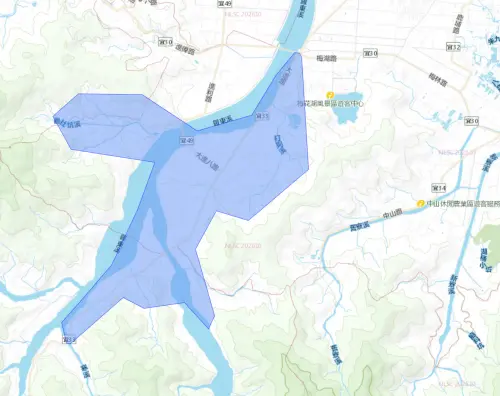 ▲宜蘭縣10月21日停水範圍。（圖／自來水公司water.gov.tw）