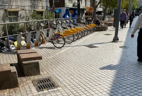 ▲阮小姐當天在YouBike捷運士林站（2號出口）」還車。（圖／Google Maps）