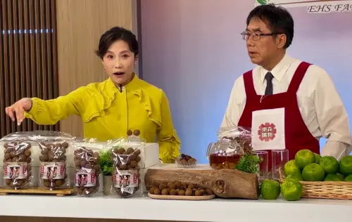 臺南頂級龍眼乾登購物頻道秒殺！黃偉哲直播21000包全數完售